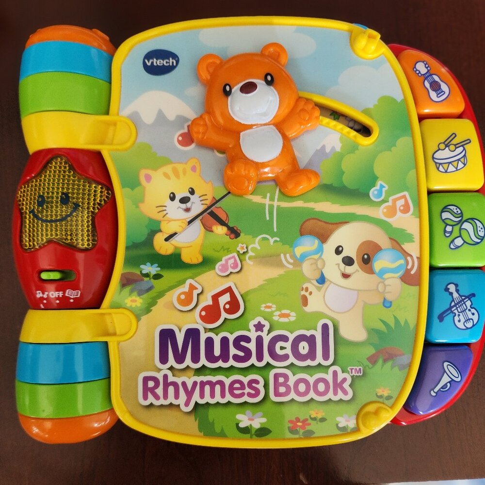 Vtech musical rhymes book
